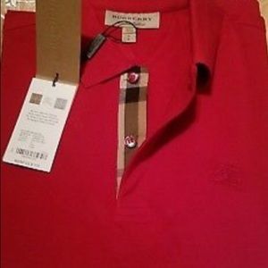 Men’s Burberry polo shirt. Brand new.